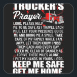 Pegatina Cuadrada Truckers Prayer Keep Me Safe Get Me Home<br><div class="desc">Truckers Prayer Keep Me Safe Get Me Home</div>
