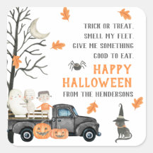 Truco o trato Feliz Halloween