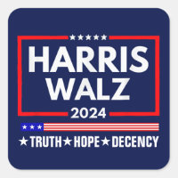 Truth Hope Decency Harris Walz 2024