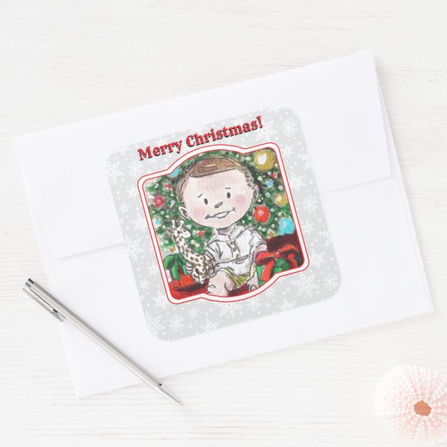 PEGATINA CUADRADA TSCHR1 (Sobre)