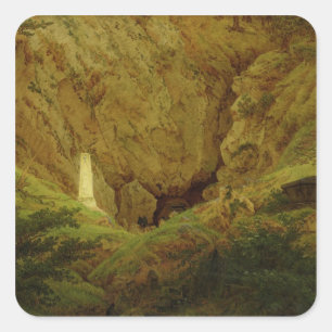 Pegatina Cuadrada Tumbas de antiguos héroes, 1812