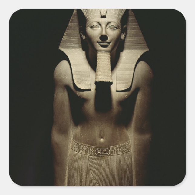 Pegatina Cuadrada Tutmosis III (Anverso)