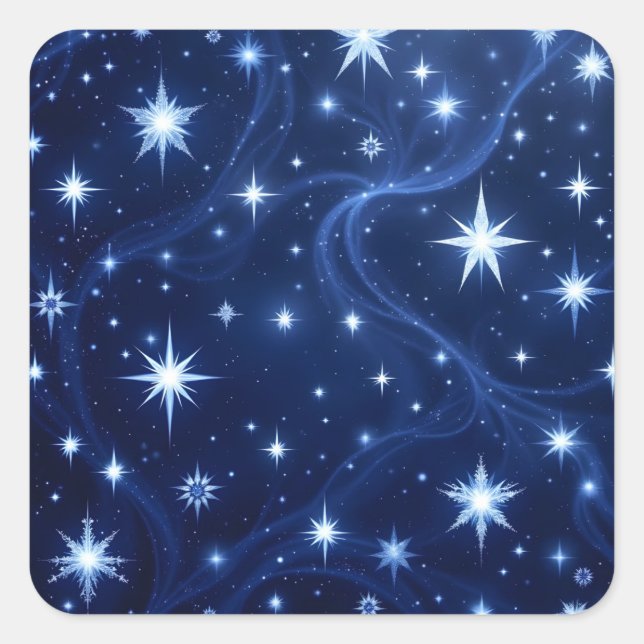 Pegatina Cuadrada Twilight Drift (Anverso)