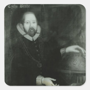 Pegatina Cuadrada Tycho Brahe