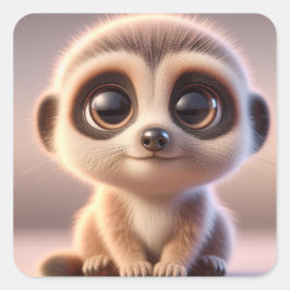 Pegatina Cuadrada Tyler