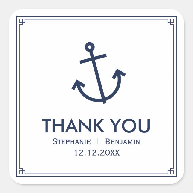 Pegatina Cuadrada Última vela (Anverso)