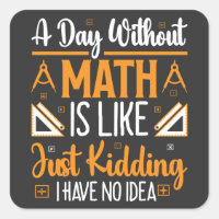 Un día sin matemáticas, divertido regalo de profes