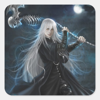 Pegatina Cuadrada Un emprendedor