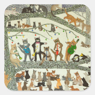 Pegatina Cuadrada Un éxito rotundo 2012