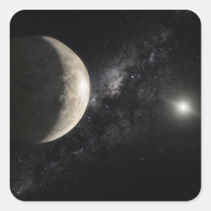 Pegatina Cuadrada Un ilustracion de Makemake