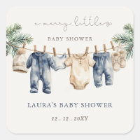 Un lindo Navidad de Baby Shower