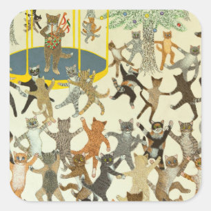 Pegatina Cuadrada Un nuevo comienzo en 2013