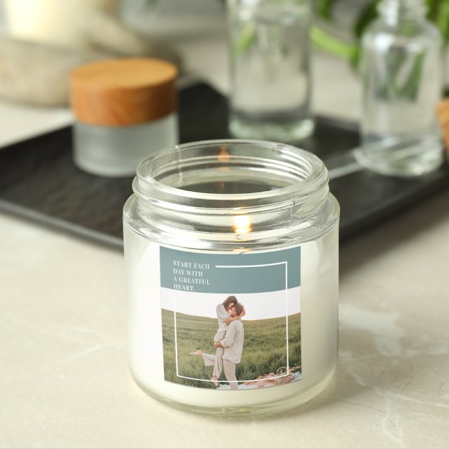 Pegatina Cuadrada Un regalo encantador para la familia verde fotográ (Subido por el creador)