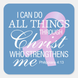 Pegatina Cuadrada Una cita inspiradora para la toma de conciencia so