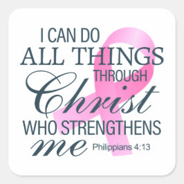 Pegatina Cuadrada Una cita inspiradora para la toma de conciencia so