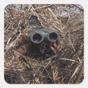 Pegatina Cuadrada Una técnica de observación de prácticas de observa