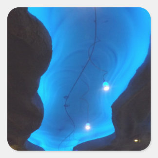 Pegatina Cuadrada Underwater Lights stickers