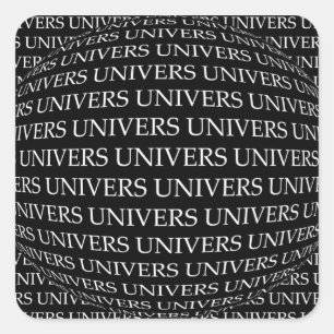 PEGATINA CUADRADA UNIVERSO