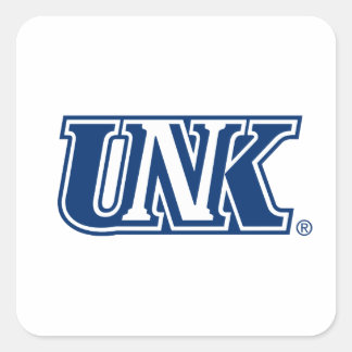 Pegatina Cuadrada UNK | Universidad de Nebraska en Kearney