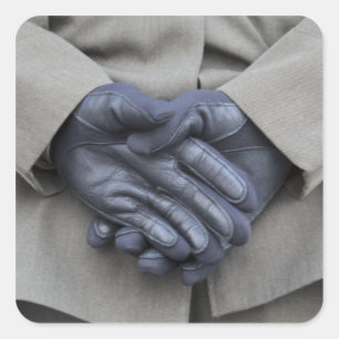 Pegatina Cuadrada USS Nueva York