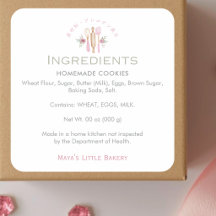 Utensilios de cocina rosados para ingredientes de 