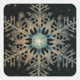 Pegatina Cuadrada Vacaciones planas