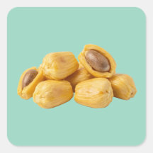 Vainas y semillas frescas de jackfruit