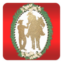 Vaquero Occidental Vaquera Caballo