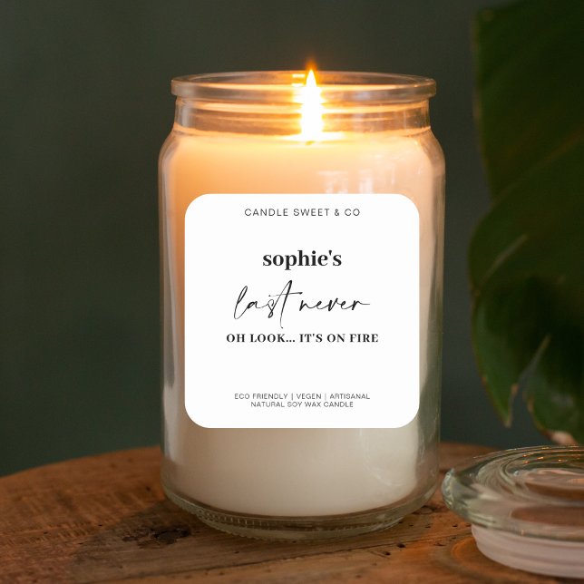 Pegatina Cuadrada Vela divertida de la última personalizado de Nerve (Subido por el creador)