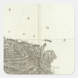 Pegatina Cuadrada Vence