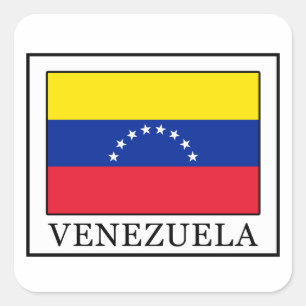 Pegatina Cuadrada Venezuela