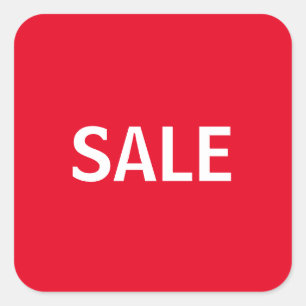 Pegatina Cuadrada Venta