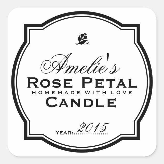 PEGATINA CUADRADA VENTAJA MODERNA | SOPA Y CANDILLA PERSONALIZADAS (Anverso)