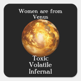 Pegatina Cuadrada Venus