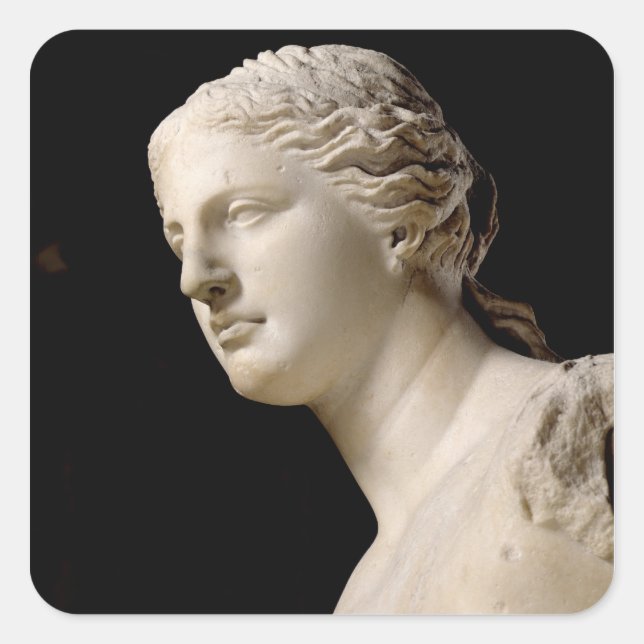 Pegatina Cuadrada Venus de Milo (Anverso)