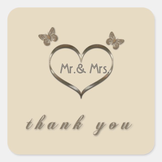 Pegatina Cuadrada Vibe de temporada de vacaciones personalizada (Anverso)