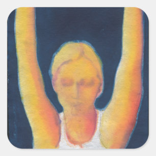 Pegatina Cuadrada Victor 2011