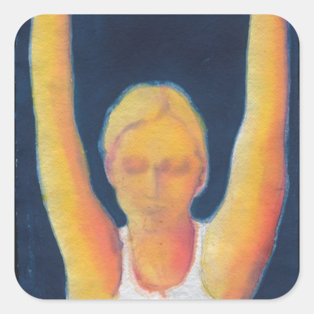 Pegatina Cuadrada Victor 2011 (Anverso)