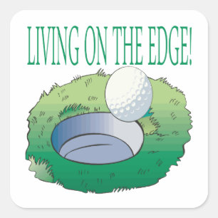 Pegatina Cuadrada Vida en The Edge