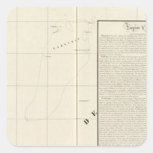 Pegatina Cuadrada Vietnam, Asia 106