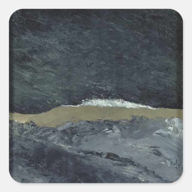 Pegatina Cuadrada VII Vaga. 1900-01 (Anverso)