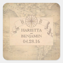 Vintage World Map Adventure and Travel Boda