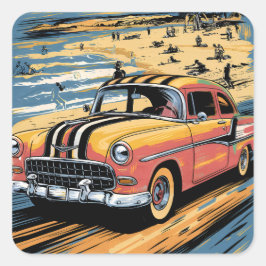 Pegatina Cuadrada VintageVibes