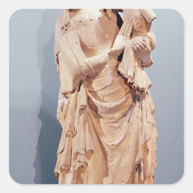 Pegatina Cuadrada Vírgenes y niños (Anverso)