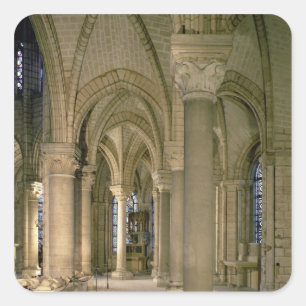 Pegatina Cuadrada Vista interior del ambulativo (foto)