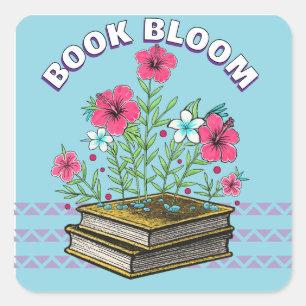 Pegatina Cuadrada volver a la escuela