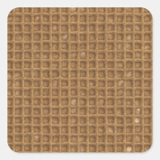Pegatina Cuadrada Waffle Cone