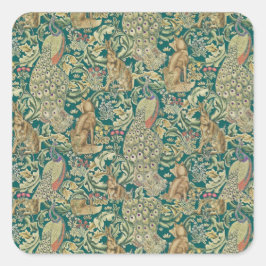 Pegatina Cuadrada Walter Morris "Forest"