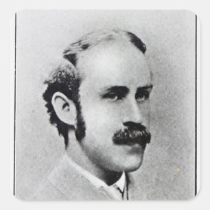 Pegatina Cuadrada Walter Pater