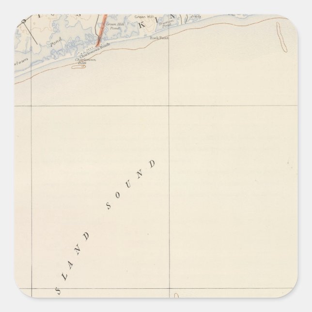 Pegatina Cuadrada Washington y Newport County 2 (Anverso)